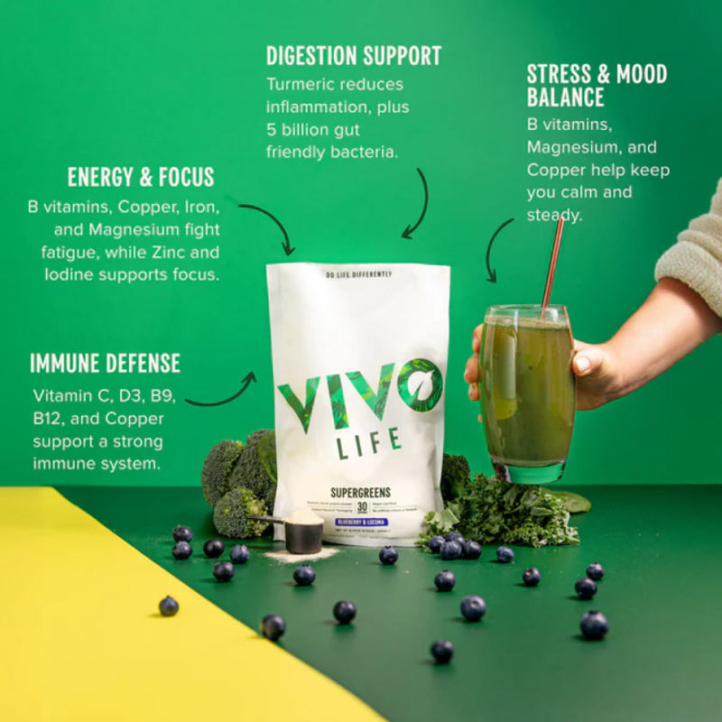 Vivo Life Supergreens - 240g