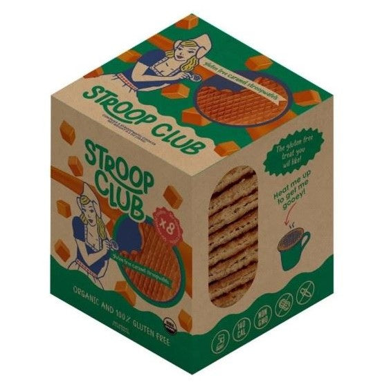 Stroop Club Gluten Free Traditional Caramel Stroopwafels 240g