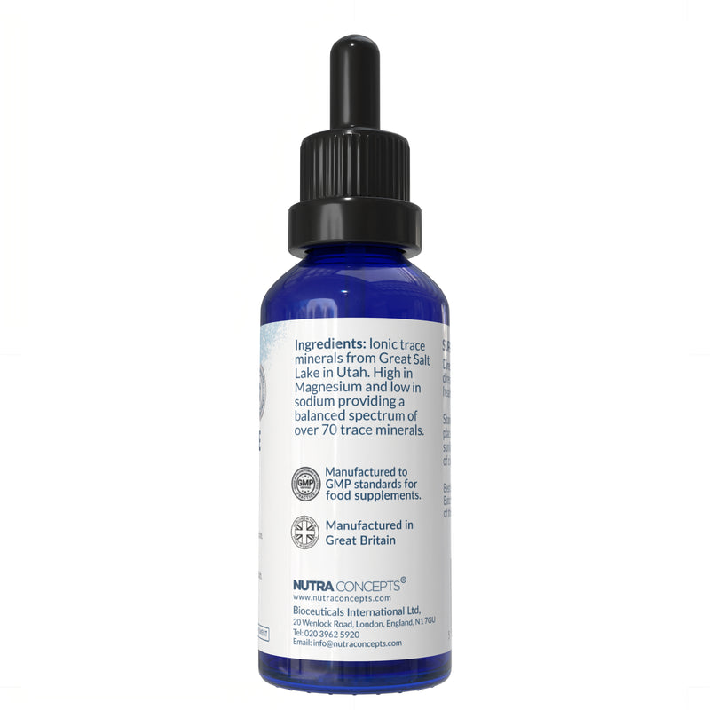 Nutraconcepts Supertrace 77 Essential Minerals Liquid Drops - Heart & Brain Support - 50ml