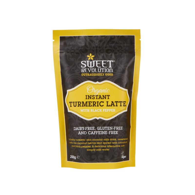 Sweet Revolution Organic Instant Turmeric Latte with Black Pepper - 200g