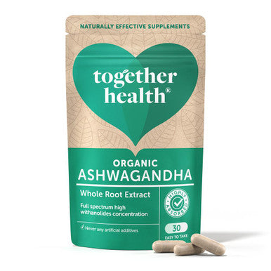 Together Health Organic Ashwagandha - 30 Capsules