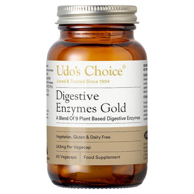 Udo's Choice Digestive Enzymes Gold - 60 Capsules