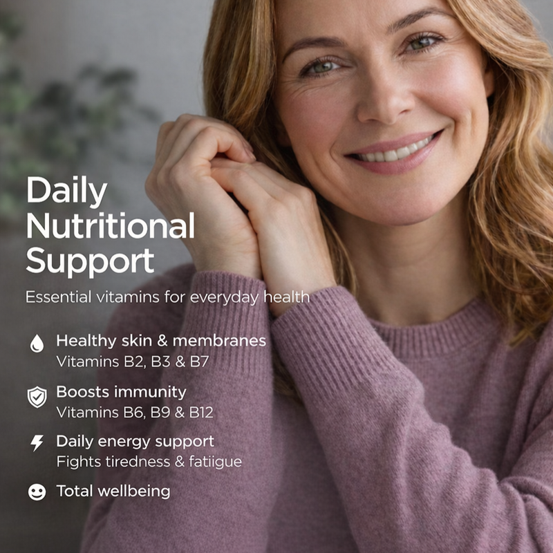 Vitamin B Complex, All 8 B-Vitamins – 365 Tablets, 1 Year Supply