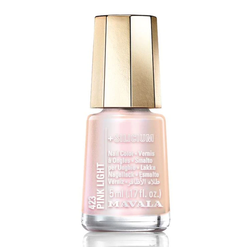 Mavala Prismatic Pink Light (no.423) +Silicium Nail Colour - 5ml