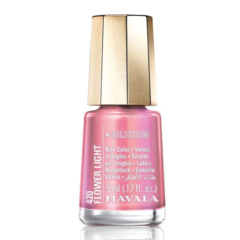Mavala Prismatic Flower Light (no.420) +Silicium Nail Colour - 5ml