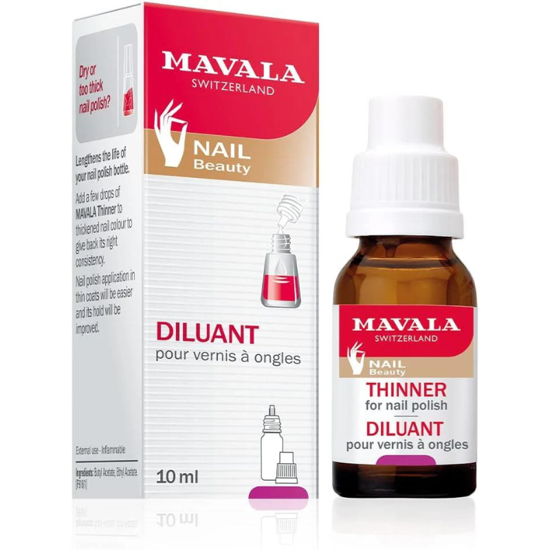 Mavala Nail Polish Thinner - 10ml