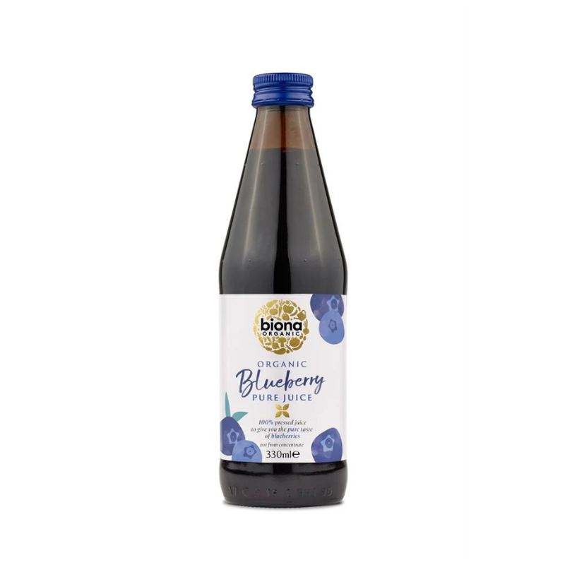Biona Organic Pure Blueberry Juice - 330ml