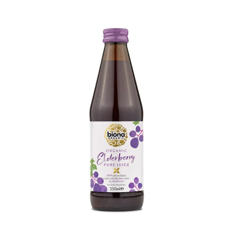 Biona Organic Pure Elderberry Juice - 330ml