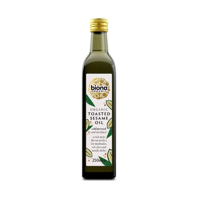 Biona Organic Cold Pressed Toasted Sesame Oil - 250ml