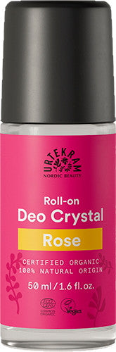 Urtekram Rose Crystal Roll On Deodorant  - 50ml