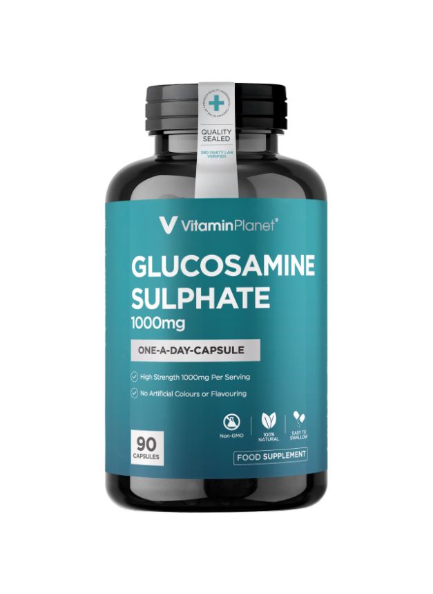 Glucosamine Sulphate 1000mg Advanced 2KCl Formula 90 Capsules 3 Month Supply