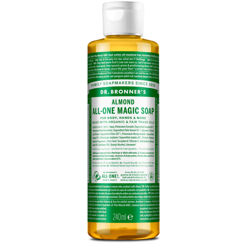 Dr Bronner Almond All-One Magic Soap - 240ml