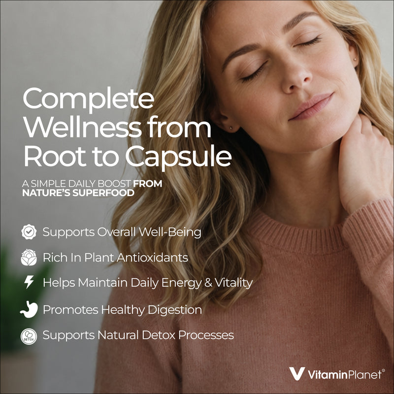 Organic Moringa Leaf 2500mg - 120 Capsules