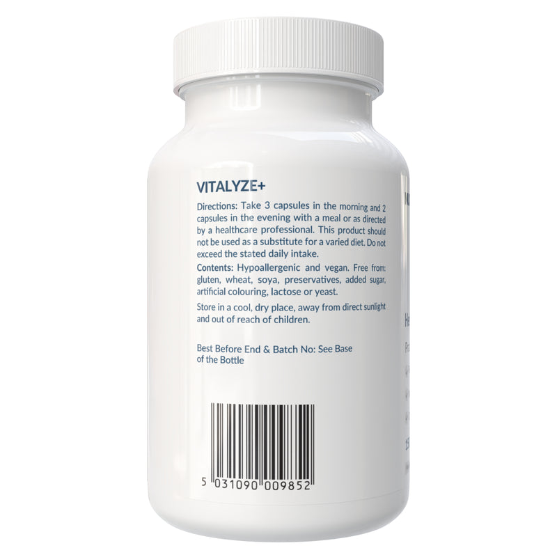 Nutraconcepts Vitalyze+ – 150 Vegan Capsules