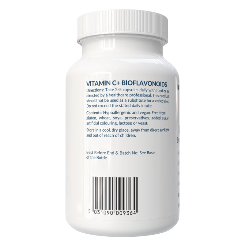 Vitamin C & Bioflavonoids Antioxidant Immune Support - 90 Caps