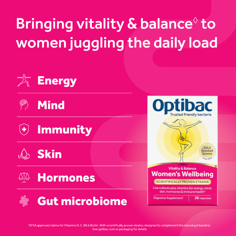 Optibac Probiotics Womens Wellbeing - 30 Capsules