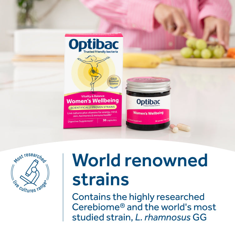 Optibac Probiotics Womens Wellbeing - 30 Capsules