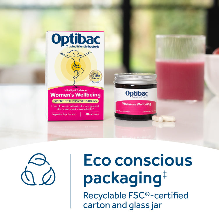 Optibac Probiotics Womens Wellbeing - 30 Capsules