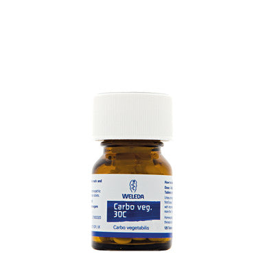 Weleda Carbo Veg 30C - 125 Tablets