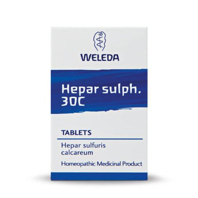 Weleda Hepar Sulph 30C - 125 Tablets
