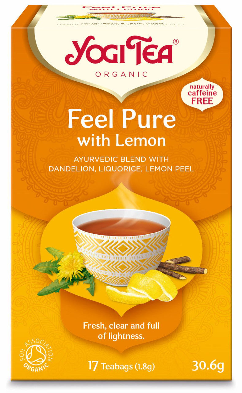 Yogi Tea Feel Pure with Lemon - 17 Bags