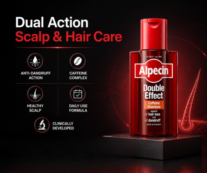 Alpecin Double Effect Caffeine Shampoo - 200ml