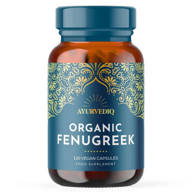 Ayurvediq Wellness Organic Fenugreek - 120 Capsules