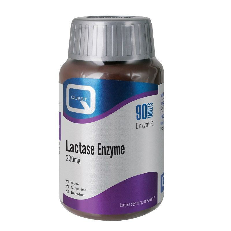 Quest Lactase 200mg - 90 Tablets