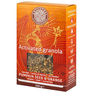 Ancestral Superfoods Activated Granola Pumpkin Seed & Orange - 250g