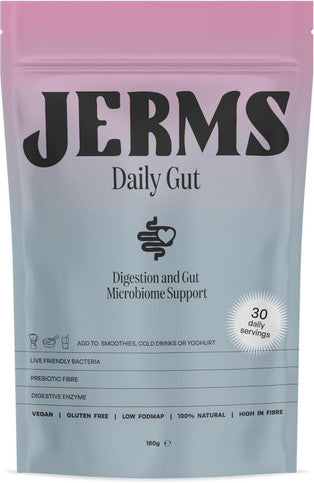 JERMS Daily Gut All Natural 4-in-1 Gut Supplement - 180g