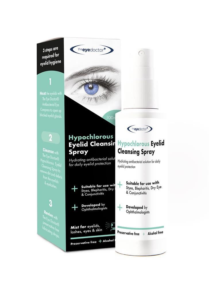 The Eye Doctor Hypochlorus Eyelid Cleansing Spray - 100ml