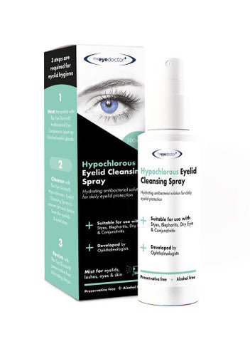 The Eye Doctor Hypochlorus Eyelid Cleansing Spray - 100ml