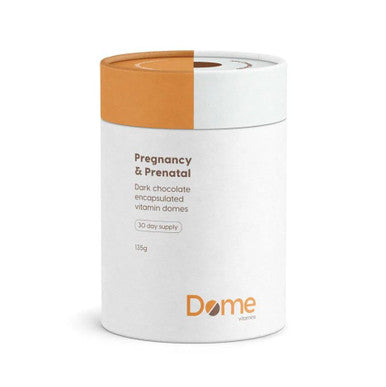 Dome Vitamins Pregnancy & Prenatal Dark Chocolate Supplements - 30 Pieces