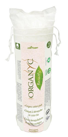 Organyc Beauty Round Cotton Pads - 70 Pads
