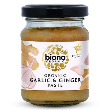 Biona Organic Garlic & Ginger Paste - 130g