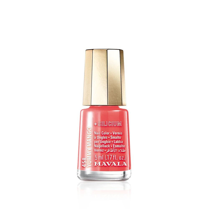 Mavala Yummy Mango (no.458) +Silicium Nail Colour - 5ml