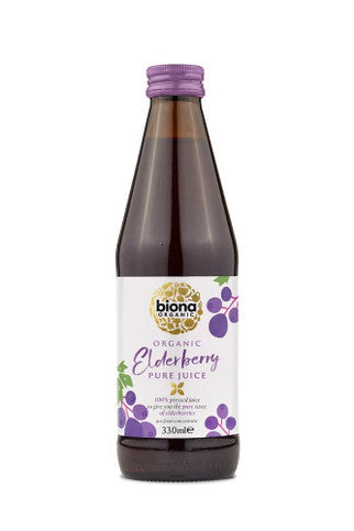 Biona Organic Pure Elderberry Juice - 330ml