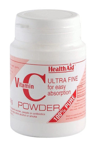 HealthAid Vitamin C 100% Pure Ultrafine Powder - 100g