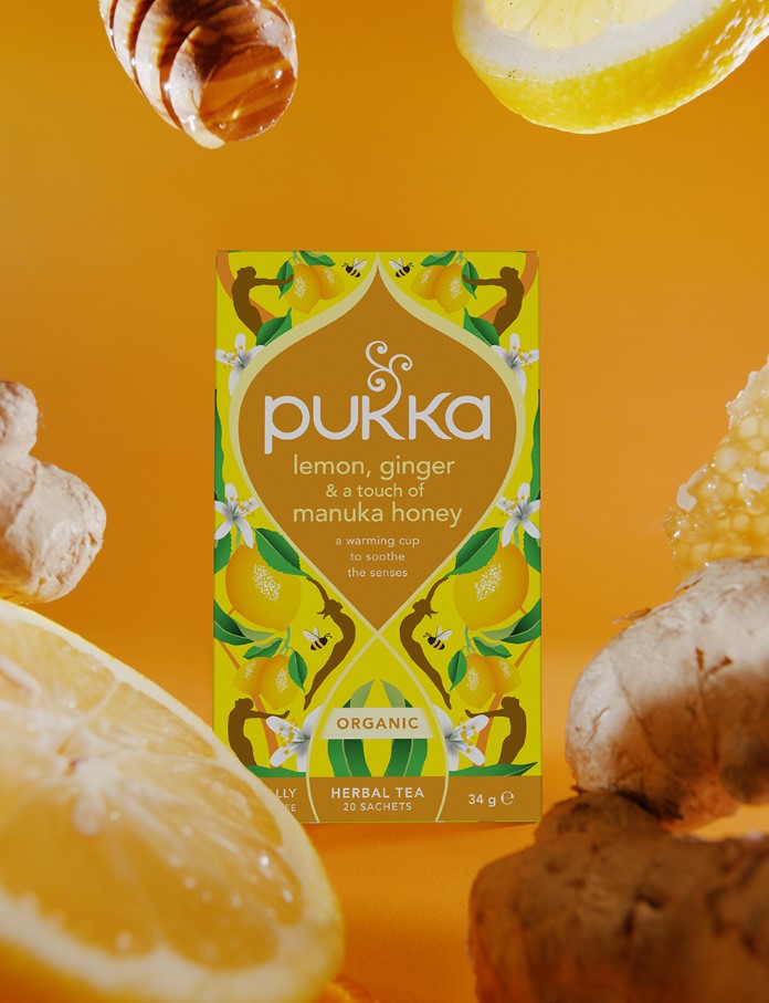 Pukka Lemon, Ginger & Manuka Honey - 20 Sachets
