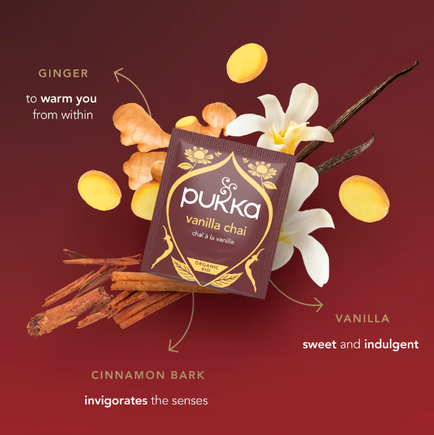 Pukka Vanilla Chai Tea - 20 Teabags