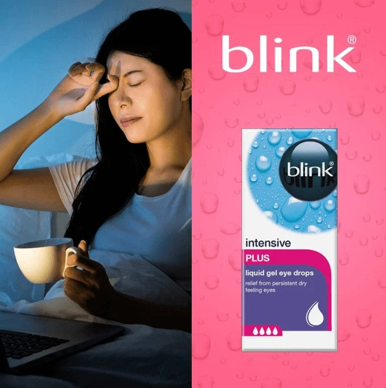 Blink Intensive Plus Liquid Gel Eye Drops - 10ml