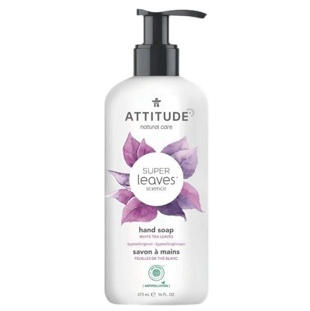 Attitude Super Leaves Hand Soap White Tea Leaves - 473ml