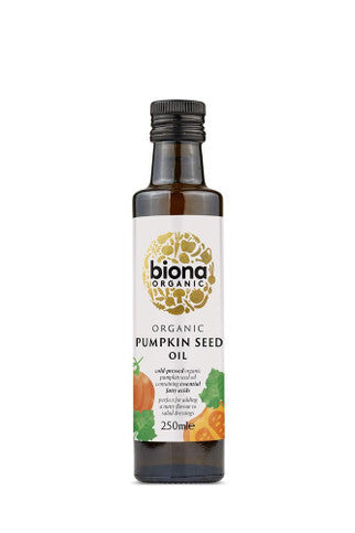 Biona Organic Cold Pressed Pumpkin Seed Oil - 250ml