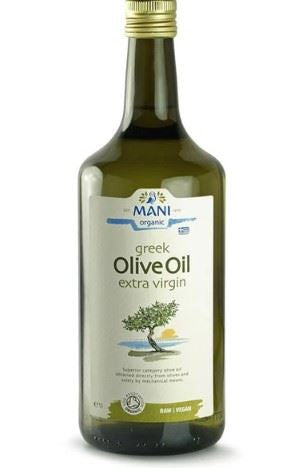 MANI Organic Extra Virgin Olive Oil - 1L