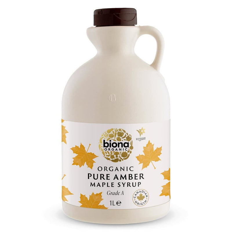 Biona Organic Pure Amber Maple Syrup - 1L