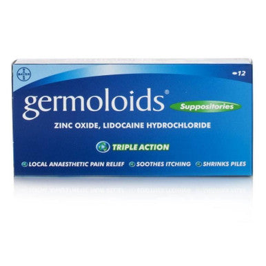 Germoloids Suppositories - 24 Suppositories