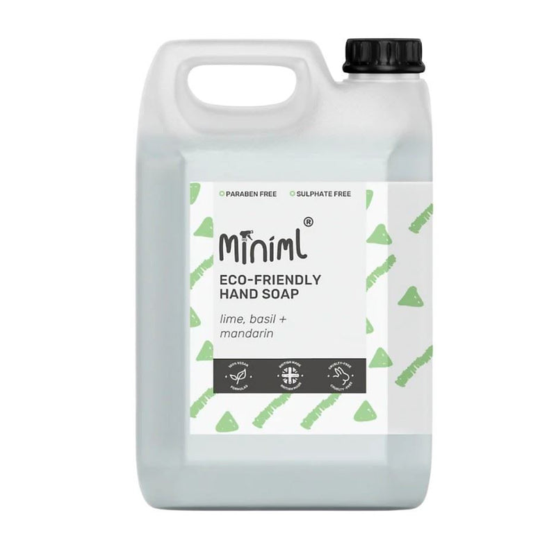 Miniml Lime Basil & Mandarin Hand Soap Refill - 5L