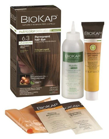 BioKap Dark Golden Blond 6.3 Hair Dye - 135g