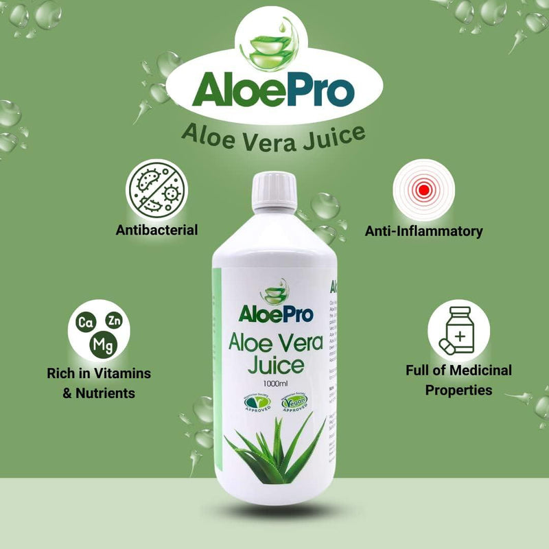 AloePro Aloe Vera Juice High Strength - 1000ml