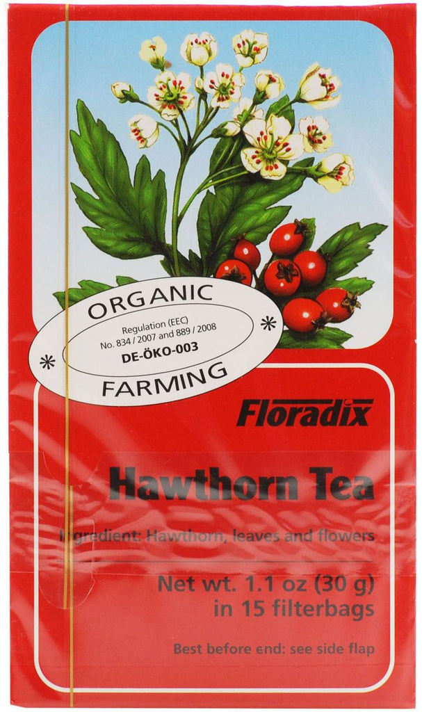 Floradix Herbal Tea Bags Hawthorn 15 Bags
